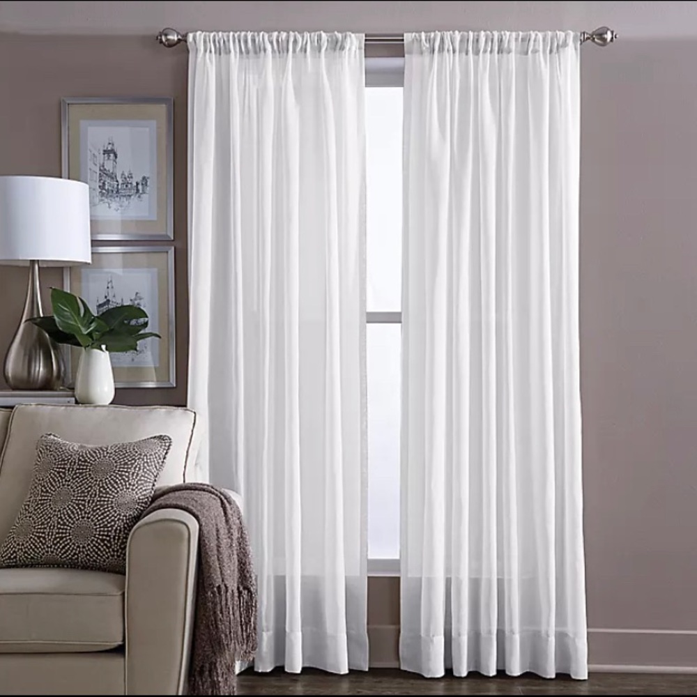 Window curtains 4 pieces